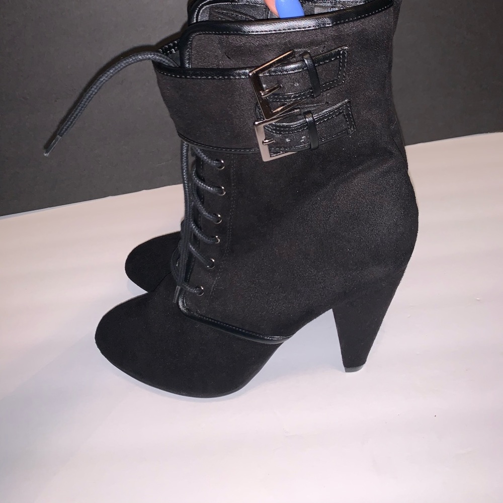 Black Suede Boots